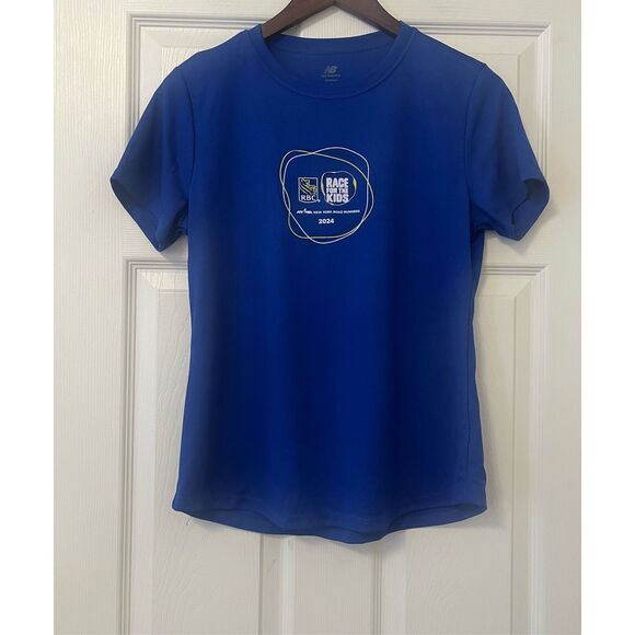 NEW BALANCE RBC RACE FOR THE KIDS RACE - 2024 - NYRR T-SHIRT - Picture 1 of 12